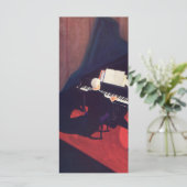 Art Deco Music Lounge Piano Player Pianist (Staand voorkant)