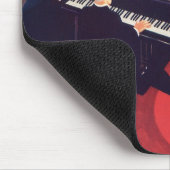 Art Deco Music Lounge Piano Player Pianist Muismat (Hoek)