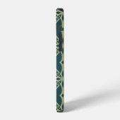Art-deco naadloos geometrisch vintage patroon. Vin iPhone Hoesje (Linkerkant)