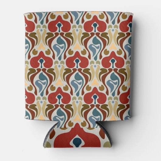 Art Deco naadloos patroon Blikjeskoeler (Voorkant)