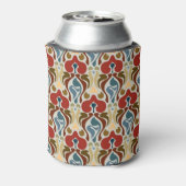 Art Deco naadloos patroon Blikjeskoeler (Blikje Achterkant)