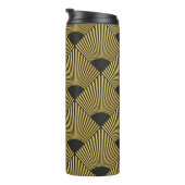 Art Deco naadloos patroon Thermosbeker (Geroteerd rechts)