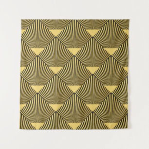 Art Deco: Naadloze Decoratie Ornament Wandkleed
