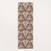 Art Deco (natuurschildpadden) Yogamat (Achterkant)