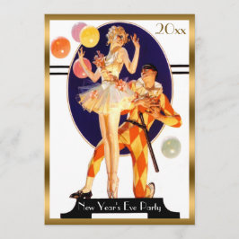  Art Deco Nieuwjaar Kaart