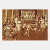 Art Deco Night Club Inpakpapier Vel (Voorkant 3)