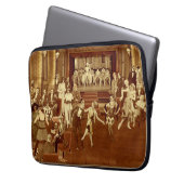 Art Deco Night Club Laptop Sleeve (Voorkant Links)