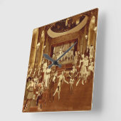 Art Deco Night Club Vierkante Klok (Hoek)