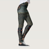 Art Deco Night Garden Leggings (Rechts)