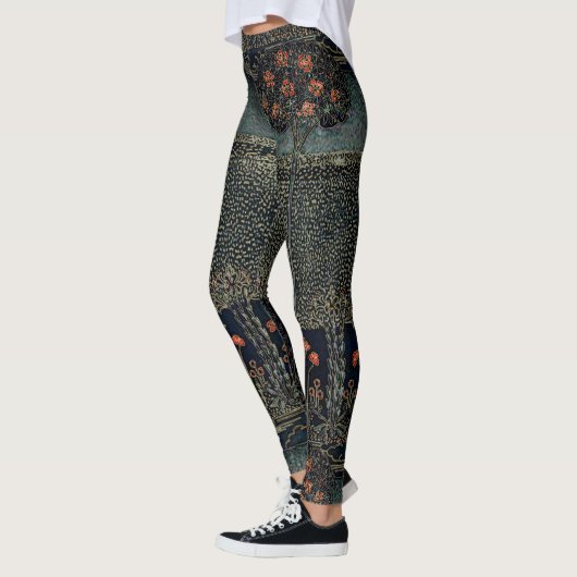 Art Deco Night Garden Leggings (Links)