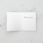 Art deco Notecard Kaart (Binnen)