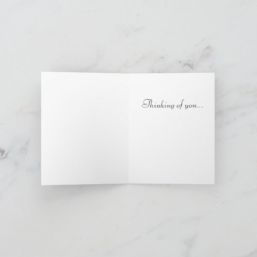 Art deco Notecard Kaart (Binnen)