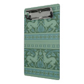 Art Deco Nouveau Hond Natuur Dierenpatroon Mini Klembord (Angled2)