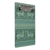 Art Deco Nouveau Hond Natuur Dierenpatroon Mini Klembord (Schuin)