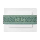 Art Deco Nouveau Hond Natuur Dierenpatroon Uitnodigingen Wikkel (Voorkant Voorbeeld)