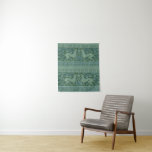 Art Deco Nouveau Hond Natuur Dierenpatroon Wandkleed<br><div class="desc">Art Nouveau - animal - Dit wervelende rijke blauw art nouveau hondenbotanische patroon is een antiek patroon dat is gebaseerd op het William Burges behangfries uit het midden van de jaren 1800.</div>