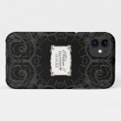 Art Deco Nouveau Lace in Gold Kijk op maat Case-Mate iPhone Case (Achterkant (horizontaal))