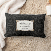 Art Deco Nouveau Lace in Gold Kijk op maat Kussen (Deken)