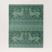 Art Deco Nouveau Natuur Botanisch Antiek Legpuzzel (Verticaal)