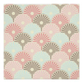 art deco, nouveau, , patroon, retro, pastels, gir perfect poster (Voorkant)