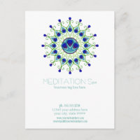 Art Deco Nouveau Peacock Feather Moderne Business