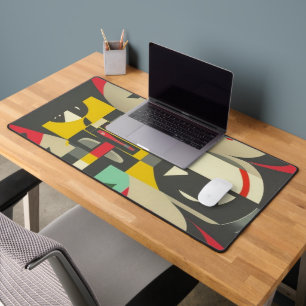 Art Deco ontmoet Mid-Century Modern Bureaumat