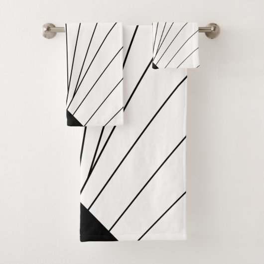 Art Deco-ontwerp Bad Handdoek (Insitu)