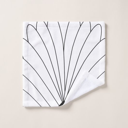 Art Deco-ontwerp Bad Handdoek (Wasdoekje)