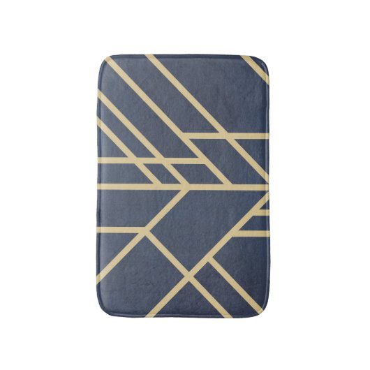 Art Deco-ontwerp Badmat (Voorkant Verticaal)