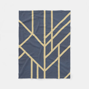 Art Deco-ontwerp Fleece Deken