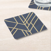 Art Deco-ontwerp Kartonnen Onderzetters (Schuin)
