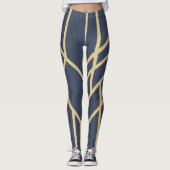 Art Deco-ontwerp Leggings (Voorkant)