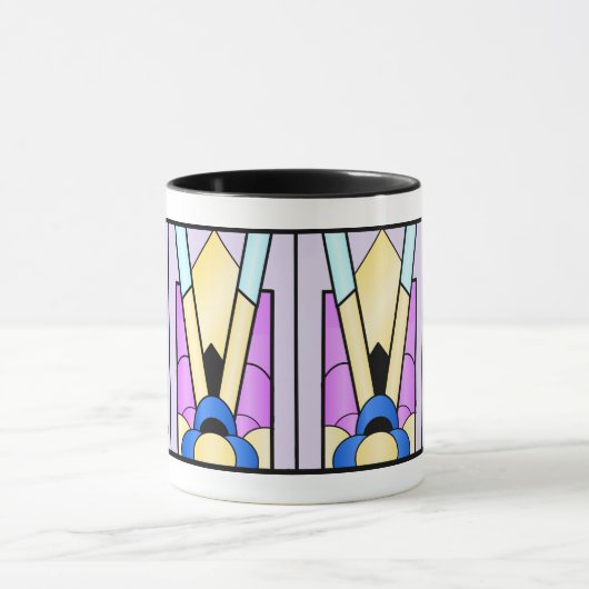 Art Deco-ontwerp Mok (Midden)