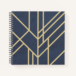 Art Deco-ontwerp Notitieboek