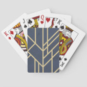 Art Deco ontwerp Pokerkaarten (Achterkant)