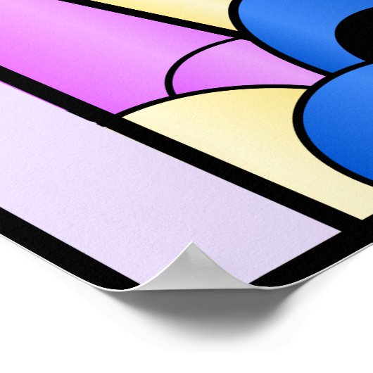 Art Deco-ontwerp Poster (Hoek)