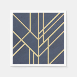 Art Deco-ontwerp Servet