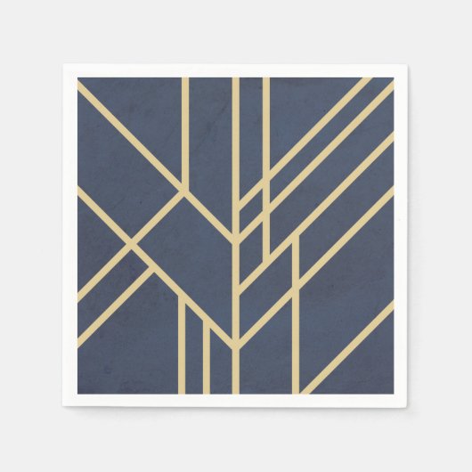 Art Deco-ontwerp Servet (Voorkant)