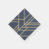 Art Deco-ontwerp Servet (Hoek)