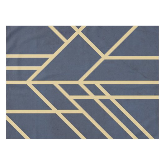 Art Deco-ontwerp Tafelkleed (Voorkant (Horizontaal))