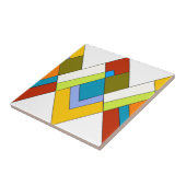 Art Deco-ontwerp Tegeltje (Zijkant)