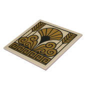 Art Deco Ontwerp Tegeltje (Zijkant)