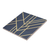 Art Deco-ontwerp Tegeltje (Zijkant)