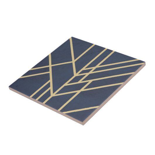 Art Deco-ontwerp Tegeltje (Zijkant)