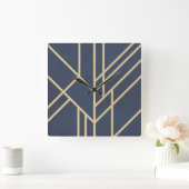 Art Deco-ontwerp Vierkante Klok (Huis)