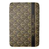 Art Deco op maat Badmat (Voorkant Verticaal)
