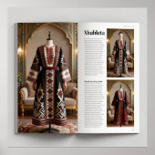 Art Deco Opulence Geometric Patterns IIHER_XHU_001 Poster (Voorkant)