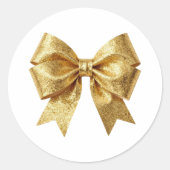 Art Deco Opulence Geometric Patterns Ronde Sticker (Voorkant)