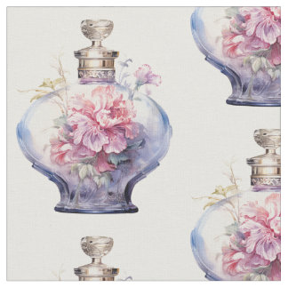 Art Deco Opulence parfumfles roze Stof
