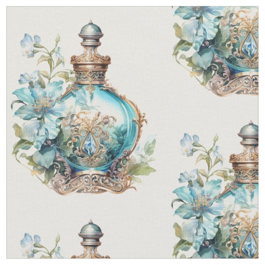 Art Deco Opulence parfumfles Stof (Close Up)